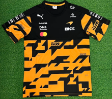 2026 McLaren New Pattern Heat Transfer Printing Short Sleeve Racing Suit