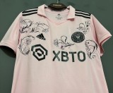 22-23 Inter Miami Home Embroidered Version Fans Soccer Jersey