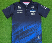 2026 Williams New Pattern Heat Transfer Printing Short Sleeve Racing Suit*有领