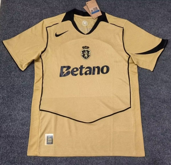 26-27 Sporting Lisbon Away Fans Soccer Jersey