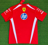 2026 Ferrari New Pattern Player Version Heat Transfer Printing Short Sleeve Racing Suit