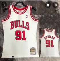 1997‑98 Chicago Bulls Dennis Rodman #91 Hardwood Classics Jersey