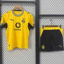 26-27 Dortmund Home Kids Soccer Jersey