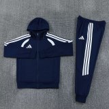 2026 AD Blue Hoodie Jacket Tracksuit