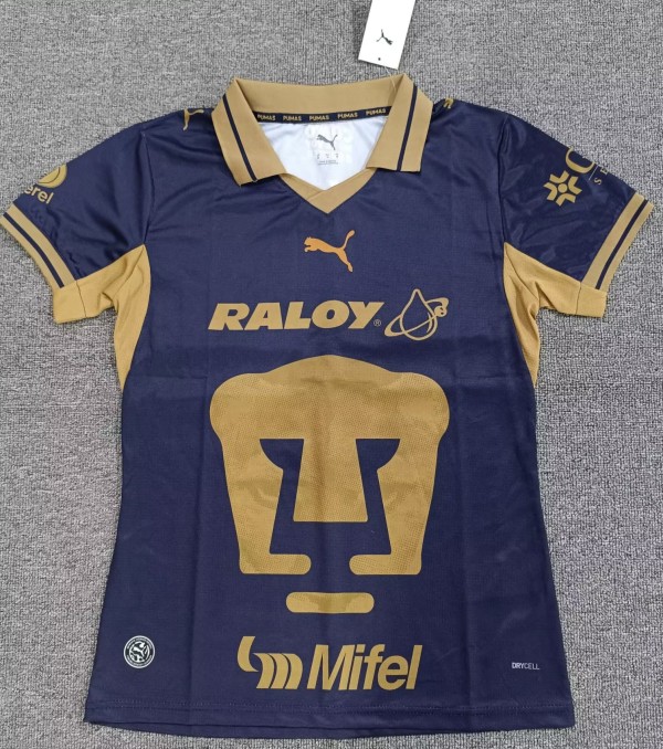 26-27 Pumas UNAM Away Women Fans Soccer Jersey (女)