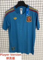 26-27 Spain Blue Player Version Training Shirts