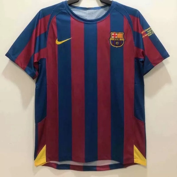 2005-2006 BAR Home UCL Retro Soccer Jersey（欧冠，带决赛字版）