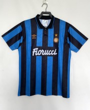 1992-1993 INT Home Retro Soccer Jersey