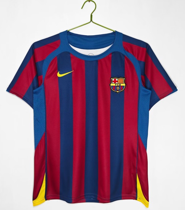 2005-2006 BAR Home Retro Soccer Jersey（联赛，两标不对齐版）