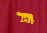 26-27 Roma 100th Anniversary Long Sleeve Fans Soccer Jersey (长袖)