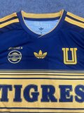 26-27 Tigres UANL Away Long Sleeve Fans Soccer Jersey (长袖)