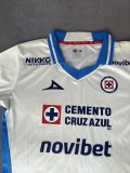 26-27 Cruz Azul Away Women Fans Soccer Jersey (女)