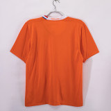 2008 NetherIands Home Retro Soccer Jersey