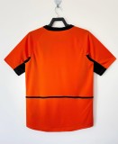 2002 NetherIands Home Retro Soccer Jersey