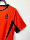 2002 NetherIands Home Retro Soccer Jersey