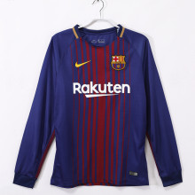2017-2018 BAR Home Long Sleeve Retro Soccer Jersey