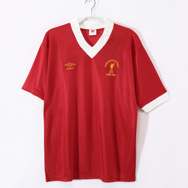 1980-1981 LIV Home Retro Soccer Jersey
