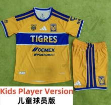 26-27 Tigres UANL Home Kids Player Version Soccer Jersey (球员童装)