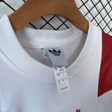 2026 Spain White  Cotton T-shirt