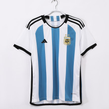 2022 Argentina Home Fans Two Star Version Soccer Jersey（2颗星）
