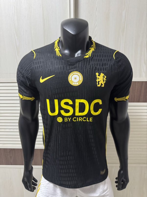 26-27 CHE Away Player Version Soccer Jersey*带广告