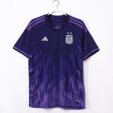 2022 Argentina Away Fans Two Star Version Soccer Jersey（2颗星）