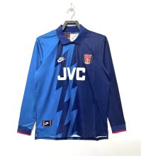 1995-1996 ARS Away Blue Long Sleeve Retro Soccer Jersey