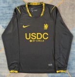 26-27 CHE Away Long Sleeve Fans Soccer Jersey (长袖)*带广告