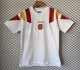 2026 Spain White  Cotton T-shirt