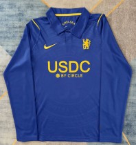 26-27 CHE Home Long Sleeve Fans Soccer Jersey (长袖)*带广告