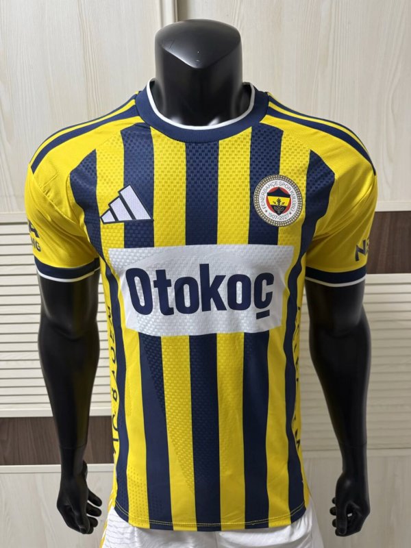 26-27 Fenerbahce Home Player Version Soccer Jersey