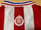 Chivas 110th Anniversary Commemorative Edition Home Long Sleeve Fans Soccer Jersey