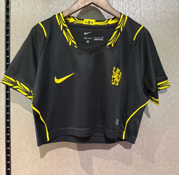 26-27 CHE Away Women Cheerleading Short-sleeved (女)