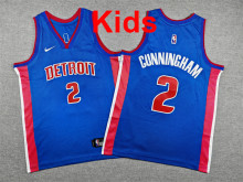 2026  Pistons Top Quality Hot Pressing Kids NBA Jersey