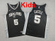 2026  Sa Spurs Top Quality Hot Pressing Kids NBA Jersey