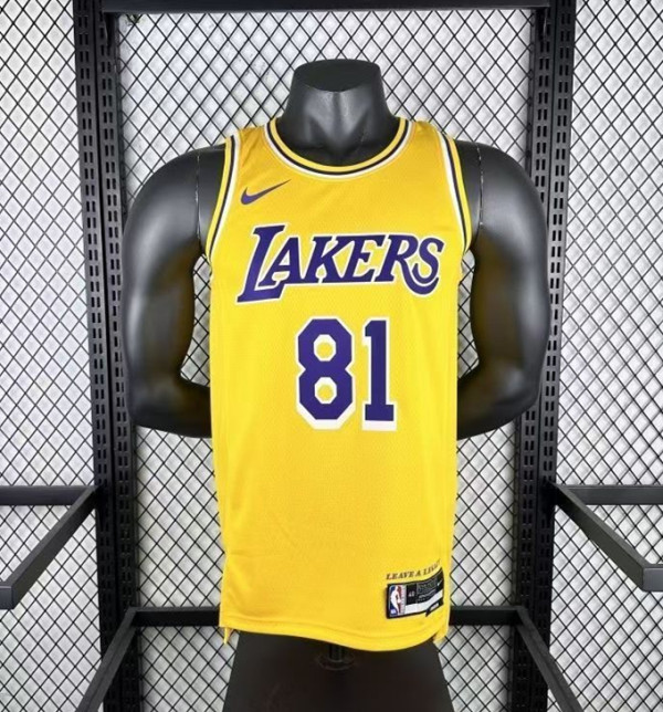 26-27 LAKERS Top Quality Hot Pressing NBA Jersey