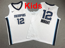 2026 Grizzlies Top Quality Hot Pressing Kids NBA Jersey