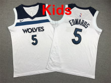 2026  Timberwolves Top Quality Hot Pressing Kids NBA Jersey