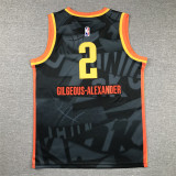 2026  OKC Top Quality Hot Pressing Kids NBA Jersey
