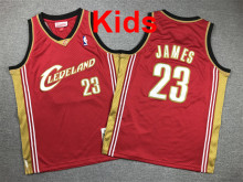 2026 Cleveland Top Quality Hot Pressing Kids NBA Jersey