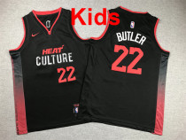 2026  Heat Top Quality Hot Pressing Kids NBA Jersey