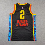 2026  OKC Top Quality Hot Pressing Kids NBA Jersey