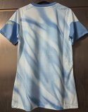 26-27 Argentina White Blue Special Edition Women Fans Soccer Jersey (女)