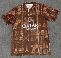 26-27 PSG Brown Special Edition Fans Training shirts