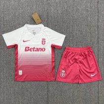26-27 Sporting Lisbon White Red Special Edition Kids Soccer Jersey