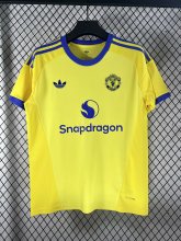 26-27 Man Utd Yellow Goalkeeper Fans Soccer Jersey