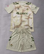 26-27 Real Betis Goalkeeper Kids Soccer Jersey