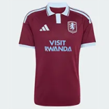 26-27 Aston Villa Home Fans Soccer Jersey
