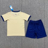 26-27 Club America Yellow 110th Anniversary Edition Kids Soccer Jersey