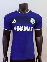26-27 Strasbourg Home Player Version Soccer Jersey